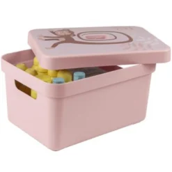 Sigma Home Deksel Aap Roze - Opbergbox 9L, 13L, 18L En 25L -Curverest Winkel 1000018214 0110