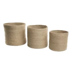 Beliani Mand ARTIGALA - Beige Jute