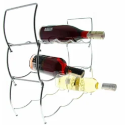 Svenska Living Wijnrek - 12 Flessen - Chrome - Metaal - 43 X 42 Cm 5 Svenska Living Wijnrek - 12 Flessen - Chrome - Metaal - 43 X 42 Cm -Curverest Winkel 4d0e71e6514d4eaf99d2ca8978fa9197